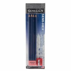 Best Sale 🛒 General's Semi-Hex Graphite Drawing Pencils - 4 Piece Set 🤩