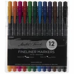 Brand new β Twin Tip Fineliner Markers - 12 Piece Set π