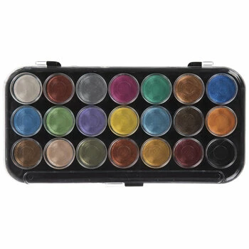Discount π Pearlescent Watercolors - 21 Piece Set π 1 Discount π Pearlescent Watercolors - 21 Piece Set π