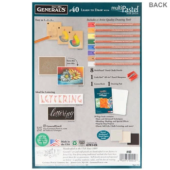 Cheapest π General's Multi Pastel Chalk Pencils - 8 Piece Set β€οΈ 2 Cheapest π General's Multi Pastel Chalk Pencils - 8 Piece Set β€οΈ - Image 2