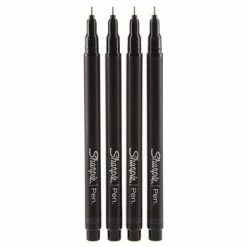 Outlet 🧨 Black Fine Point Sharpie Pens - 4 Piece Set 🤩 -Multi Pitt shop 350Wx350H 1609007 a 0218