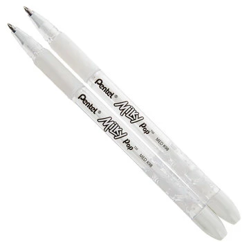 Deals ⨠White Milky Pop Gel Pens - 2 Piece Set 𧨠2 Deals ⨠White Milky Pop Gel Pens - 2 Piece Set 𧨠- Image 2