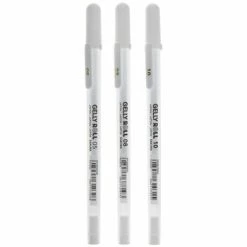 Best deal 🌟 Assorted Classic White GellyRoll Pens - 3 Piece Set 🤩