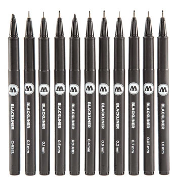 Top 10 ⭐ Blackliner Permanent Markers - 10 Piece Set ✨ 2 Top 10 ⭐ Blackliner Permanent Markers - 10 Piece Set ✨ - Image 2