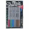 Hot Sale 😉 Metallic Fine Point Sharpie Markers - 6 Piece Set 🧨