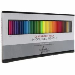Flash Sale 🔥 The Fine Touch Colored Pencils - 144 Piece Set 🧨