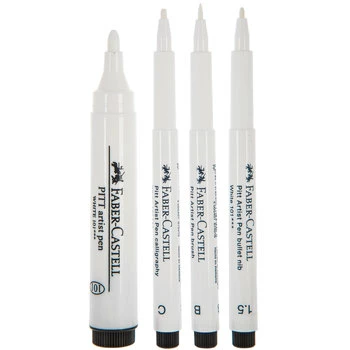 Top 10 π Opaque White India Ink Pens - 4 Piece Set β¨ 2 Top 10 π Opaque White India Ink Pens - 4 Piece Set β¨ - Image 2