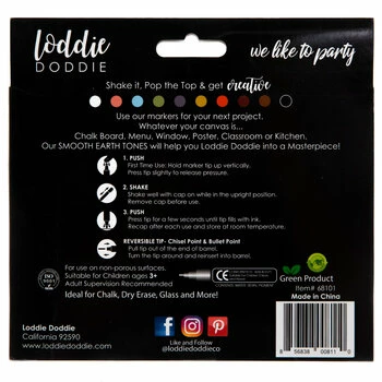 Best Pirce π Earth Tones Chalk Markers - 10 Piece Set π― 2 Best Pirce π Earth Tones Chalk Markers - 10 Piece Set π― - Image 2