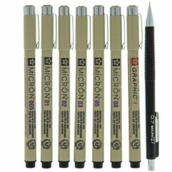 Best Sale βοΈ Manga-Comic Pro Pigma Micron Pens - 8 Piece Set π