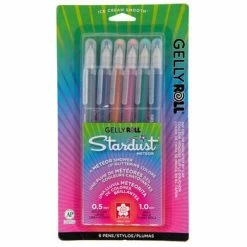 Best Sale 🌟 Glitter Gel Ink Pens - 6 Piece Set 😀