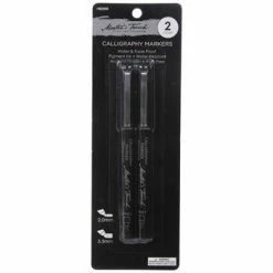 Coupon 🧨 Black Master's Touch Calligraphy Markers - 2 Piece Set 🎁