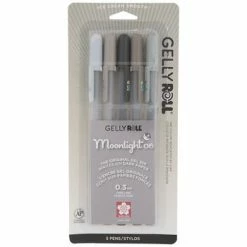 Cheapest 👏 Gray Moonlight Gel Ink Pens - 5 Piece Set 👍