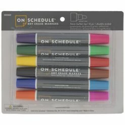 Best reviews of ⭐ Double Ended Bullet Tip Dry Erase Markers - 6 Piece Set 🧨