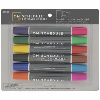 Best reviews of β Double Ended Bullet Tip Dry Erase Markers - 6 Piece Set 𧨠1 Best reviews of β Double Ended Bullet Tip Dry Erase Markers - 6 Piece Set π§¨