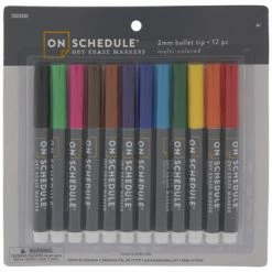 Best reviews of 🛒 Multi-Color Bullet Tip Dry Erase Markers - 12 Piece Set 🔥