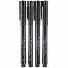 Wholesale 🧨 Black Faber-Castell PITT Artist Pens - 4 Piece Set ✔️