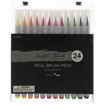 Deals 𧨠Master's Touch Real Brush Pens - 24 Piece Set π 1 Deals 𧨠Master's Touch Real Brush Pens - 24 Piece Set π