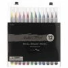 Budget 🎁 Master's Touch Real Brush Pens - 12 Piece Set 🔥