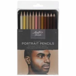 Best Sale 😀 Portrait Colored Pencils - 12 Piece Set ⌛