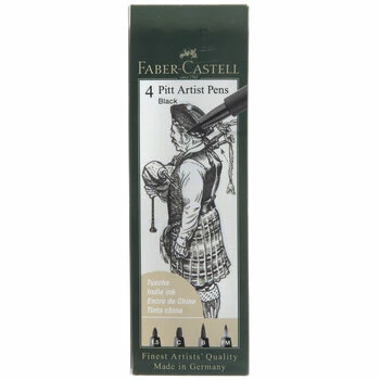 Best Pirce π― Black Faber-Castell Pitt Artist Pens - 4 Piece Set β€οΈ 1 Best Pirce π― Black Faber-Castell Pitt Artist Pens - 4 Piece Set β€οΈ