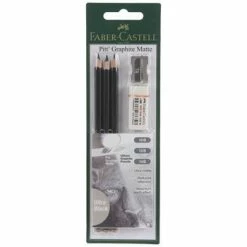 Discount 😉 Faber-Castell Pitt Graphite Matte Ultra Black Pencils - 5 Piece Set 🔥