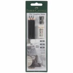Flash Sale 🔔 Faber-Castell Pitt Graphite Ultra Matte Pencils - 5 Piece Set ❤️
