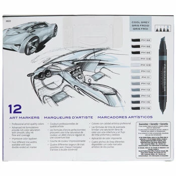 Best deal 𧨠Cool Grey Prismacolor Fine Point Markers - 12 Piece Set π 2 Best deal 𧨠Cool Grey Prismacolor Fine Point Markers - 12 Piece Set π - Image 2