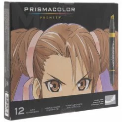 Buy 👍 Manga Double-Ended Art Markers - 12 Piece Set ✨