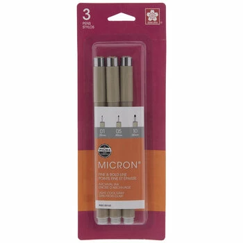 Promo β€οΈ Light Cool Gray Micron Archival Ink Pens - 3 Piece Set π― 1 Promo β€οΈ Light Cool Gray Micron Archival Ink Pens - 3 Piece Set π―