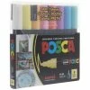 Outlet 🔥 Soft Color Posca PC-5M Paint Markers - 8 Piece Set 🔔