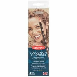 Best deal 😉 Derwent Coloursoft Multicultural Skintones Pencils - 6 Piece Set 🎉