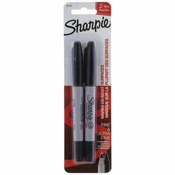 Deals π Black Twin Tip Sharpie Markers - 2 Piece Set 𧨠1 Deals π Black Twin Tip Sharpie Markers - 2 Piece Set π§¨