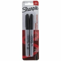 Best Sale 💯 Black Fine Point Sharpie Markers - 2 Piece Set 🔥