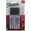 Deals 🎁 Black Fine Point Sharpie Markers - 5 Piece Set ✔️