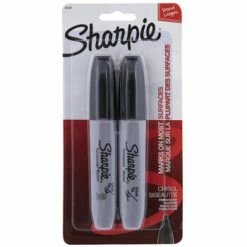 Cheapest 😀 Black Chisel Point Sharpie Markers - 2 Piece Set 😉
