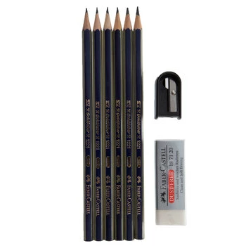 Outlet ❤️ Faber-Castel Graphite Sketching Pencils - 6 Piece Set ❤️ 3 Outlet ❤️ Faber-Castel Graphite Sketching Pencils - 6 Piece Set ❤️ - Image 3
